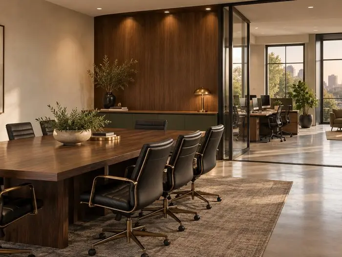 Office and commercial reception space
